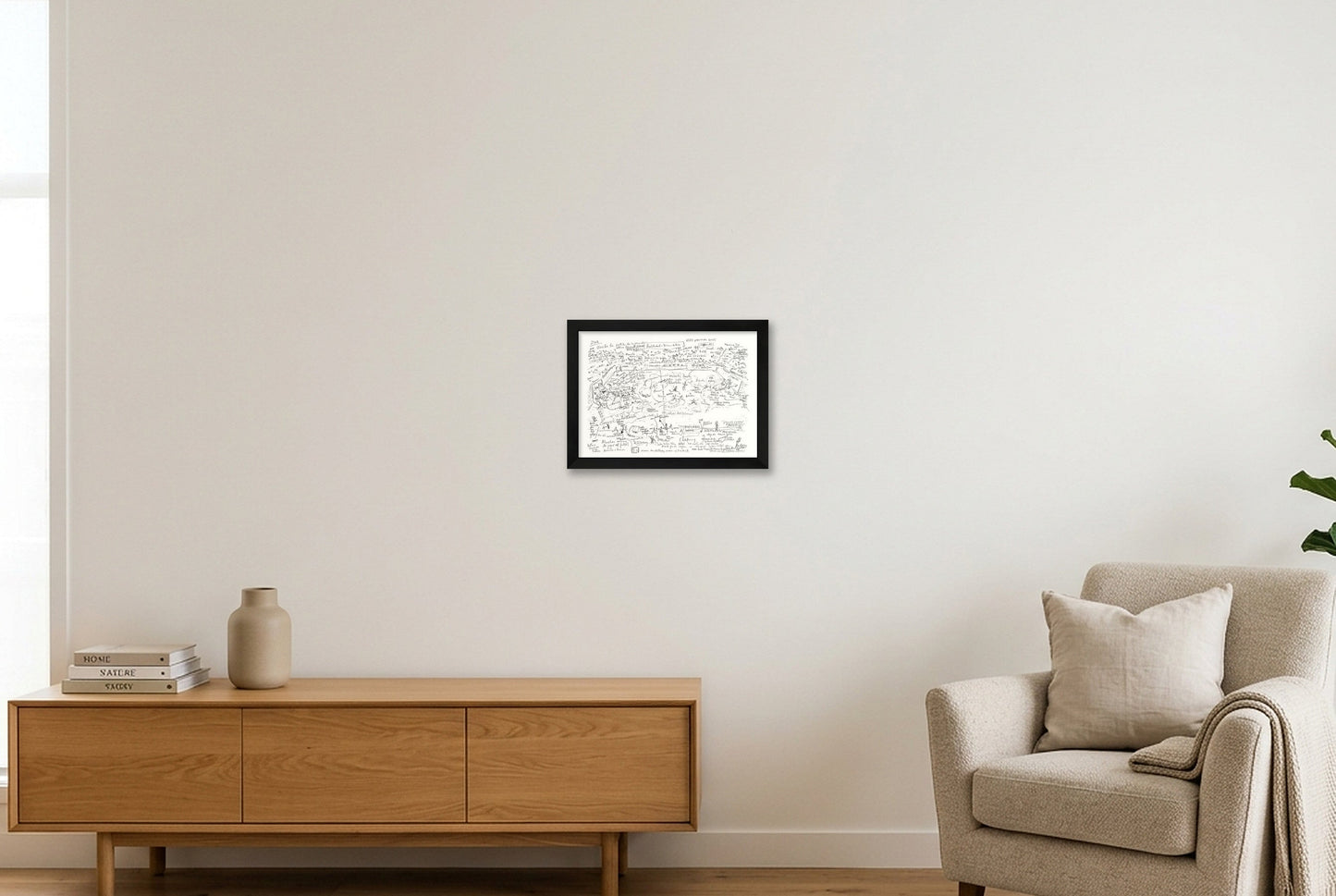 2026 Cass experiment — A4 (30×21cm, 12×8") Black Frame
